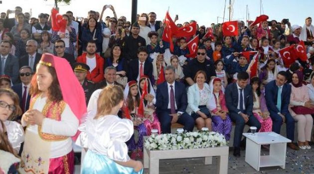 23 NİSAN ULUSAL EGEMENLİK VE ÇOCUK BAYRAMI COŞKUYLA KUTLANDI