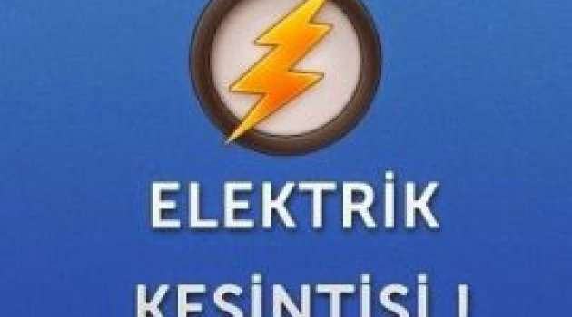 4 Ekim Pazar Günü Çanakkale’de elektrik yok!