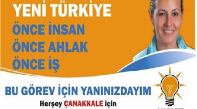 Ak Partili Çanakkale Milletvekili Aday Adayı  Hülya Karagöz”ülkemizin Başı Sağolsun”