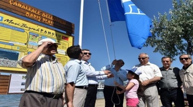 Barış Plajı'nda Bu Yıl da Mavi Bayrak Dalganacak