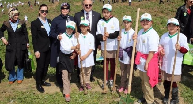 1 Günde 16 Bin Fidan