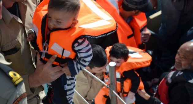 10 Ayda 78 Bin 646 Göçmen Denizde Kurtarıldı