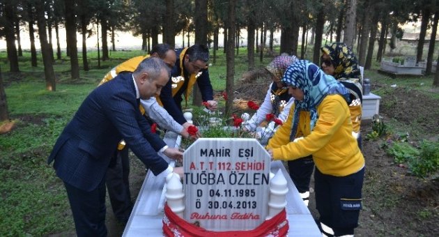 112 Personeli Meslektaşlarını Unutmadı