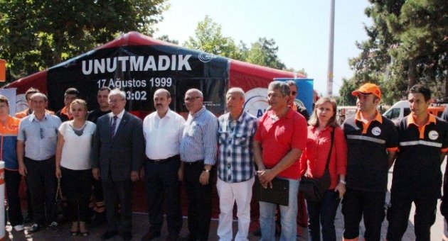 17 Ağustos Marmara Depremi Tekirdağ’da Unutulmadı