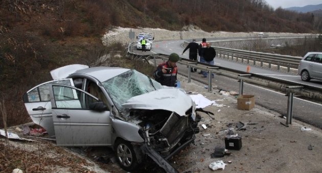 2014 Yılında İnegöl’de Bin 20 Yaralamalı, 414 Maddi Hasarlı Kaza Meydana Geldi