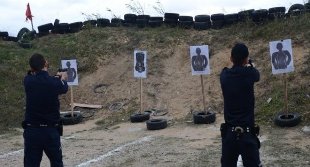 2015 Yılı Kadro Tabanca Atış Eğitimleri Yapıldı