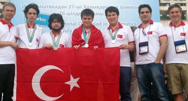 27. Uluslararası Bilgisayar Olimpiyatı’nda Türkiye 4’te 4 Yaptı
