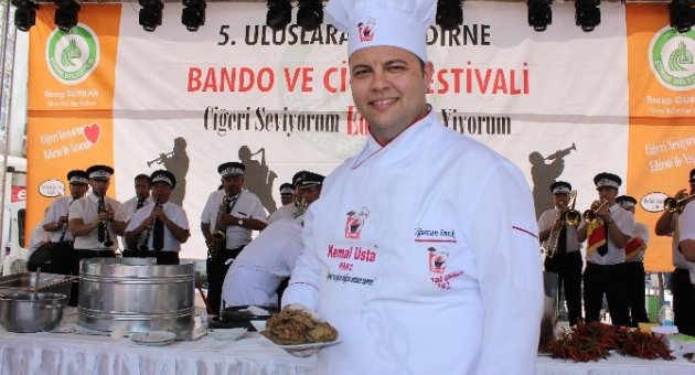 5. Uluslararası Edirne Bando Ve Ciğer Festivali Sona Erdi