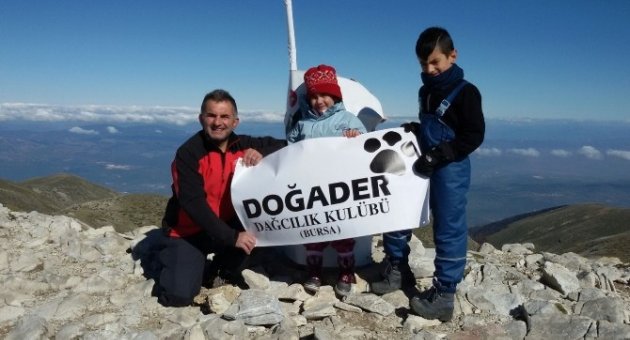 5 Yaşında Uludağ’ın Zirvesine Tırmandı