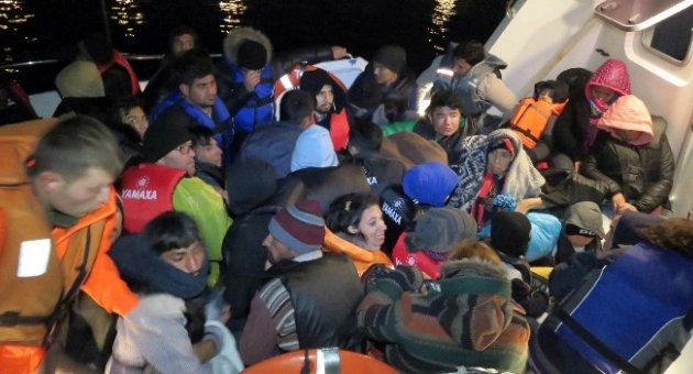 51 Kaçak Göçmen Ölümden Döndü