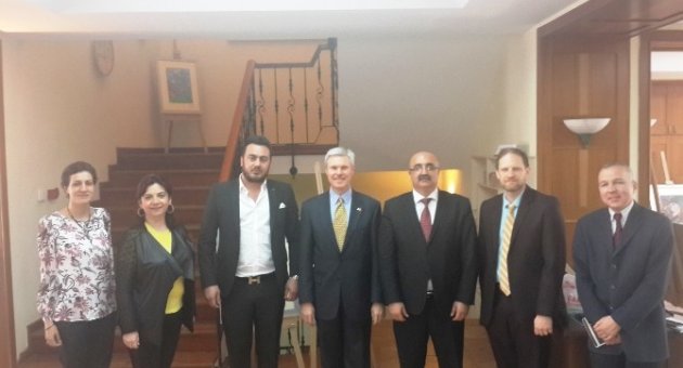 Abd Başkonsolosu Charles Hunter Çtso’yu Ziyaret Etti