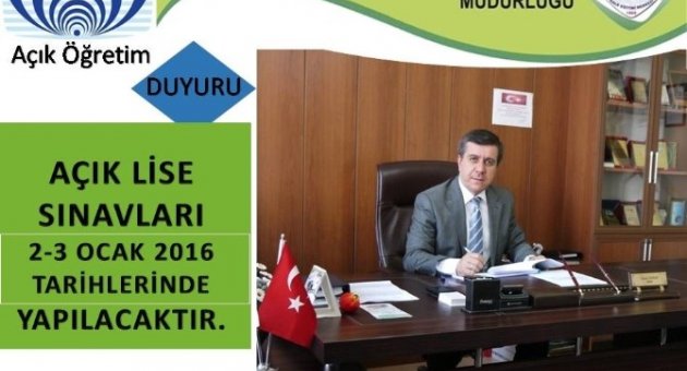 Açık Ortaokul Ve Lise Öğrencileri Dikkat