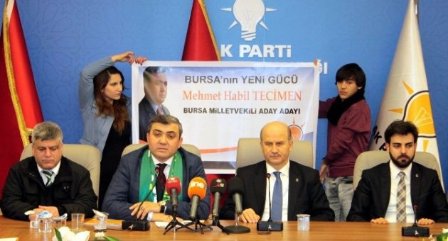 Ak Parti Bursa Milletveki Aday Adaylarının Başvuruları Devam Ediyor