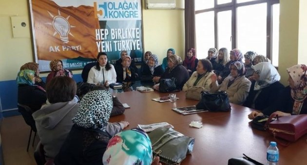 Ak Parti Kadın Kolları Başkanı Julide İskenderoğlu Veda Etti