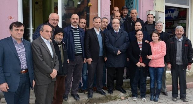 Ak Parti Milletvekili Aday Adayı Sabri Uğur, İlçe Ziyaretlerinde Bulundu