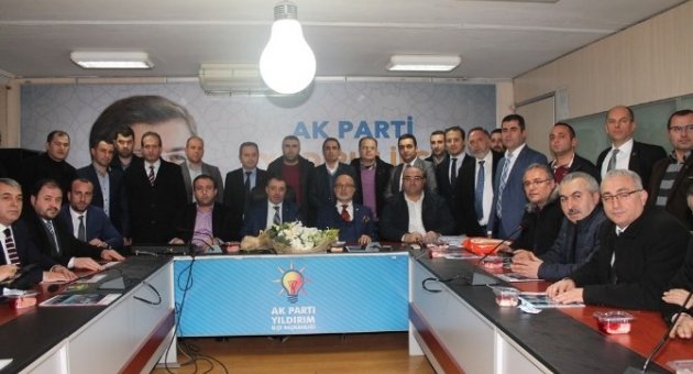 Ak Parti Osmangazi’den Ak Parti Yıldırım’a Ziyaret