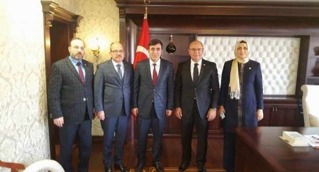 Ak Parti Tekirdağ Heyeti Yatırımlar İçin Ankara’da