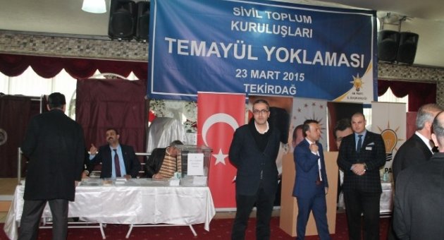 Ak Parti Tekirdağ İl Başkanlığı Milletvekili Aday Adaylarını Stk’lara Sordu