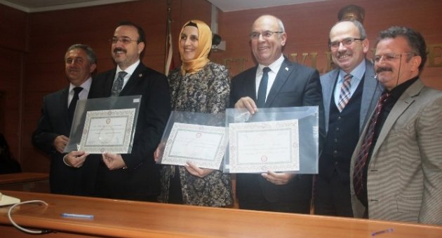 Ak Parti Tekirdağ Milletvekilleri Mazbatalarını Aldı