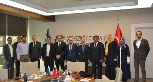 Ak Parti’den Çerkezköy Osb’ye Ziyaret