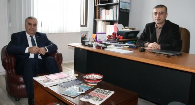 Ak Partili Akay’dan İha’ya Ziyaret