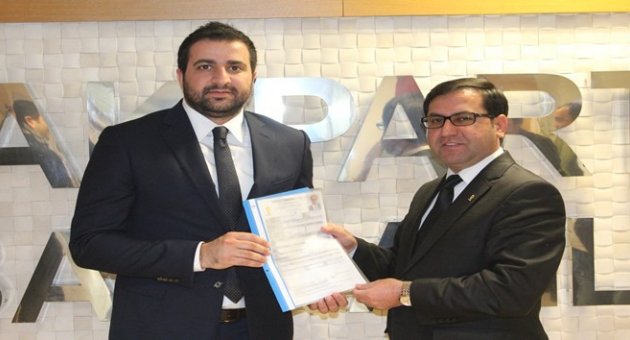 Ak Partili Yılmaz Salık, Resmi Başvurusunu Yaptı