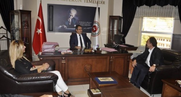 Ak Partililer Taşkale Ve Korkmaz’ı Ziyaret Etti