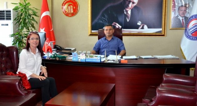 Akıncı’dan Rektör Acer’e Ziyaret