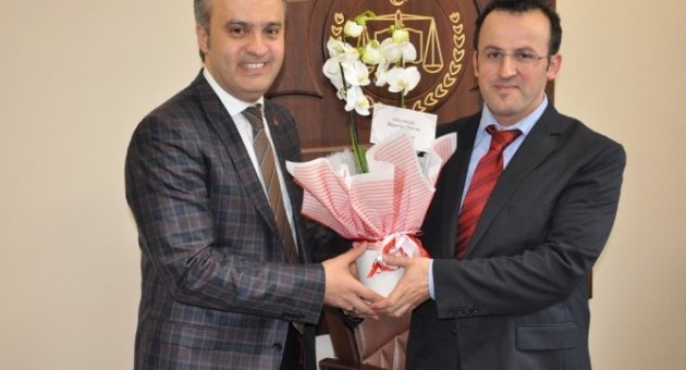 Aktaş’tan Hâkim Ve Savcılara Hayırlı Olsun Ziyareti