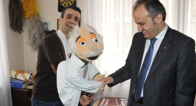 Aktaş’tan Psiko Tiyatro’ya Ziyaret