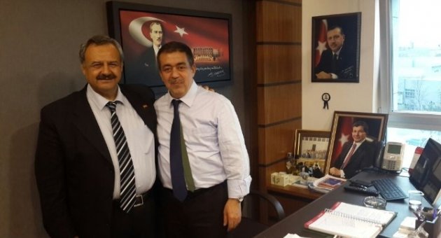 Ali Aydınlıoğlu Ve Burhaniye Belediye Başkanı Necdet Uysal Yatırımlar İçin Ankara’da Bakanlıkları Ziyaret Ettiler