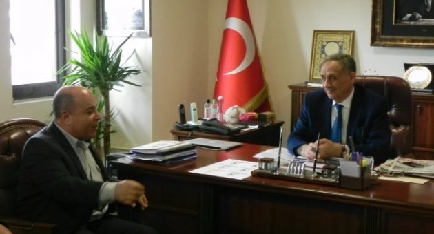 Ali Bozkan’dan Başkan Badem’e Ziyaret
