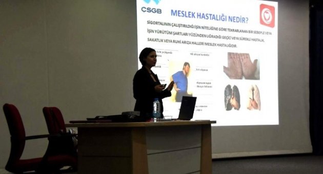Aliağa Belediyesi’nden Personellerine İş Sağlığı Ve Güvenliği Eğitimi