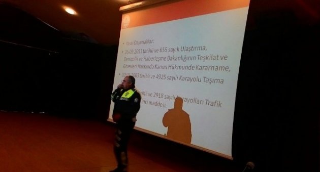 Aliağa’da Okul Servis Şoförlerine Eğitim