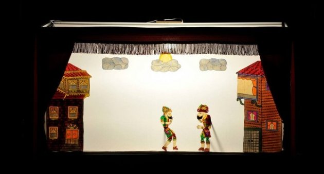 Aliağalı Minikler Karagöz-hacivat Oyunu İle Eğlendi