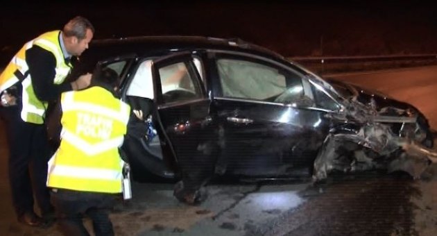 Alkol Kaza Getirdi:1’i Ağır 5 Yaralı
