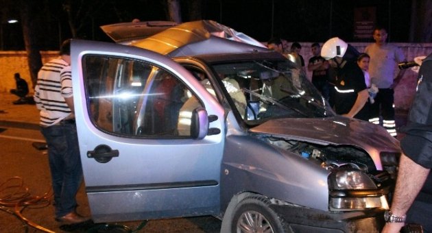Alkol Kazayı Beraberinde Getirdi: 1’i Ağır 3 Yaralı