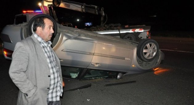Alkollü Kaza Yapan Sürücü Araç Kullanmadığını İddia Etti