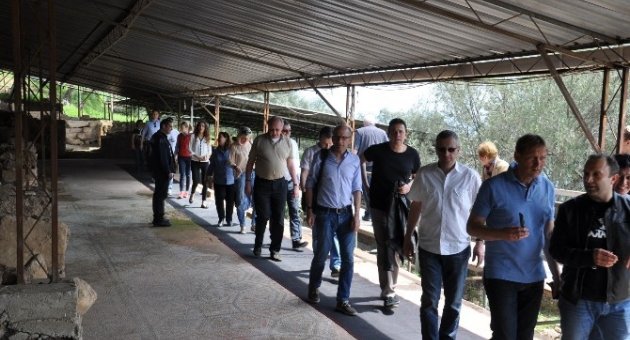 Alman Konuklar Antandros’a Hayran Kaldılar