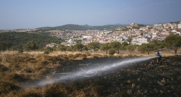 Anında Müdahale Yangını Büyümeden Söndürdü
