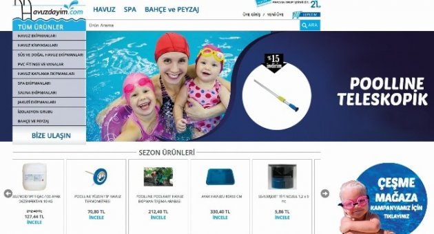 Aradığınız Havuz Ekipmanları Bu Sitede