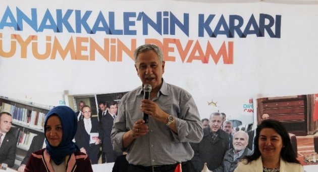 Arınç: “tek Başına Gelecek Gücünüz Yoksa, Bırakın Ak Parti’nin Yakasını”