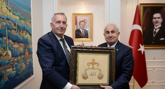 Arnavutlar Birliği Konsey Başkanı Musliu Edirne’de