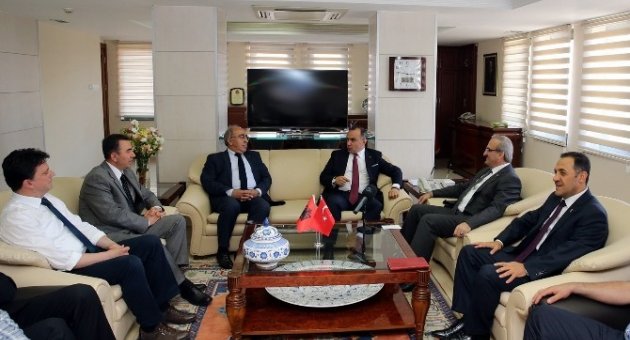 Arnavutluk Büyükelçisinden Bursa Valiliği’ne Ziyaret