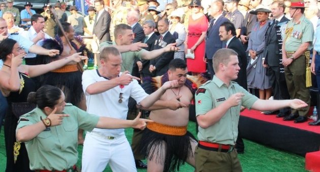 Atalarını Haka Dansıyla Andılar