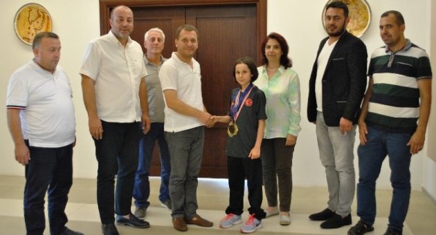 Avrupa Şampiyonu Zeynep Taşkın Çtso’yu Ziyaret Etti