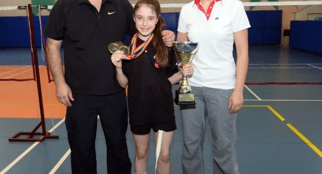 Ayça Özgür, Badmintonda Balkan Şampiyonu Oldu