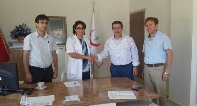 Aydınlıoğlu Ayvalık Devlet Hastanesinde İncelemelerde Bulundu