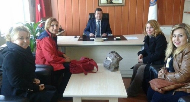 Ayvalıklı Engellilerden Emniyet Müdürü Avcı’ya Ziyaret