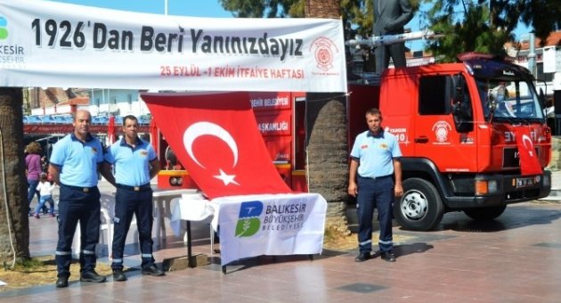 Ayvalıklı İtfaiyecilerden Lokma Hayrı
